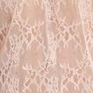 Top dentelle et volants rose clair femme