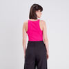 debardeur bretelles larges rose fushia femme