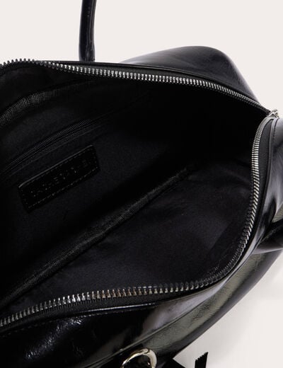 Sac avec charm noir femme