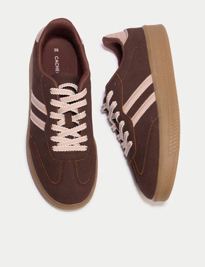 Basket bordeaux femme