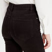 Jeans flare 7/8ème denim noir femme