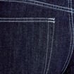 Jean wide leg taille basse denim brut femme