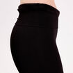 Legging chaud taille haute noir femme