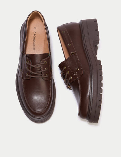 Chaussures marron femme
