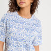 T-shirt manches courtes blanc femme