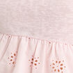 T-shirt manches courtes rose clair femme