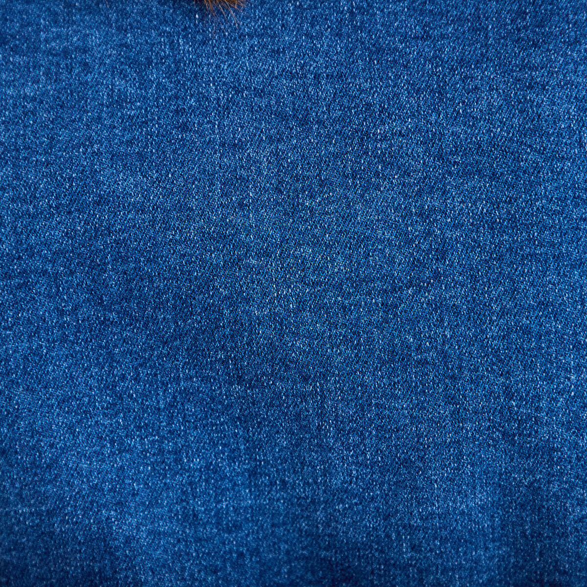 Robe trap&egrave;ze courte en jean col chemise denim double stone femme