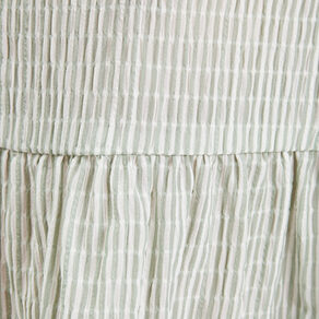 Blouse manches 3/4 vert femme