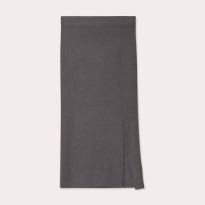 jupe midi moulante gris fonce femme Jupe midi moulante gris foncé femme
