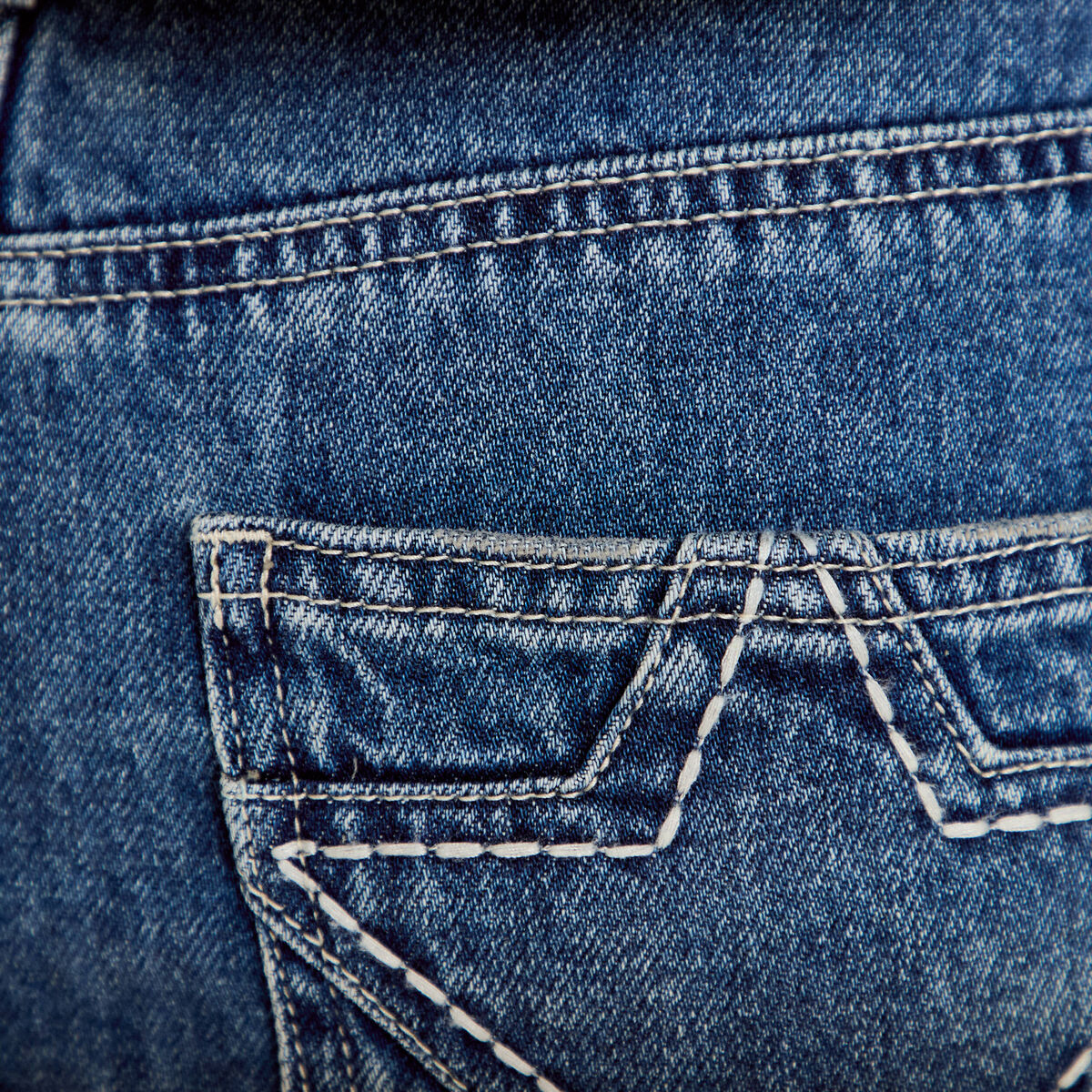 Jupe-short droite en jean denim double stone femme