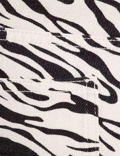 Pantalon large blanc femme