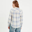 Chemise manches longues blanc femme
