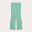 Pantalon flare vert pastel femme