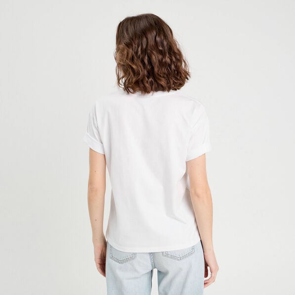 t shirt the rolling stones blanc femme T-shirt The Rolling Stones blanc femme