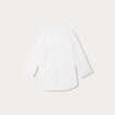 Chemise manches 3/4 contenant du lin ecru femme