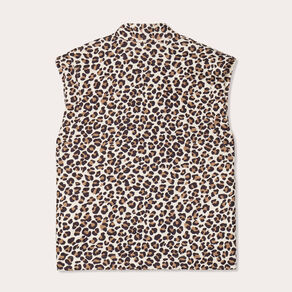 Gilet sans manches matelassé blanc femme