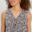 Blouse nou&eacute;e noir femme