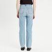 Jeans droit taille haute denim double stone femme