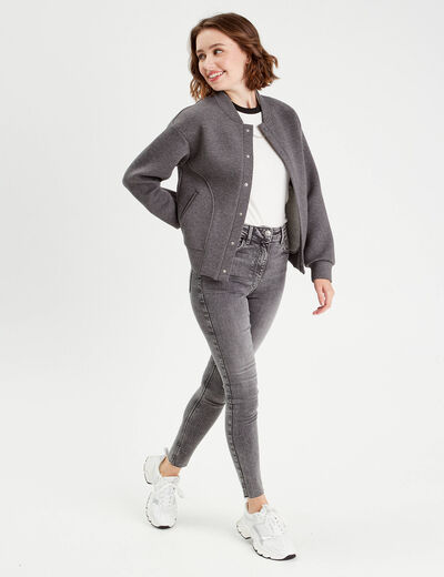 T-shirt manches courtes ecru femme