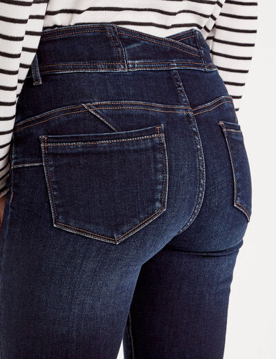 Jeans slim push-up denim brut femme