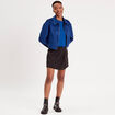 Veste zippée oversize bleu electrique femme