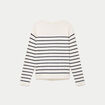 Pull fin manches longues bleu marine femme