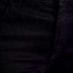 Jeans droit taille haute denim noir femme