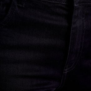 jeans droit taille haute denim noir femme Jeans droit taille haute denim noir femme