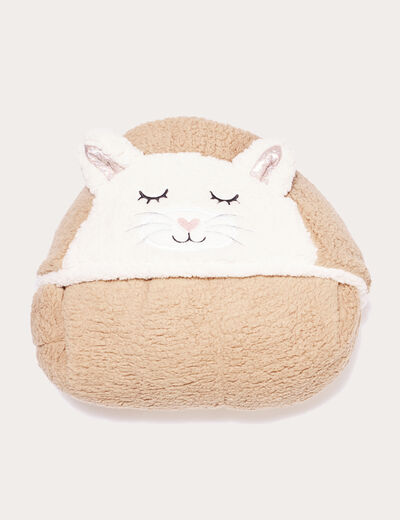 Combinaison pyjama capuche sable femme
