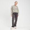 Pull manches longues vert pastel femme