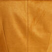 Robe droite boutonnée suédine camel femme