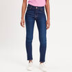 Jeans slim denim stone femme