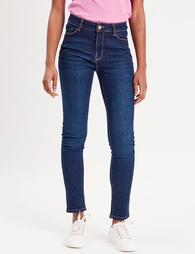 Jeans slim denim stone femme