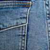 Short stretch en jean taille basse denim double stone femme