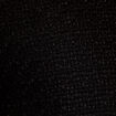 Veste droite cropped en tweed noir femme