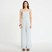 Combinaison large col am&eacute;ricain blanc femme
