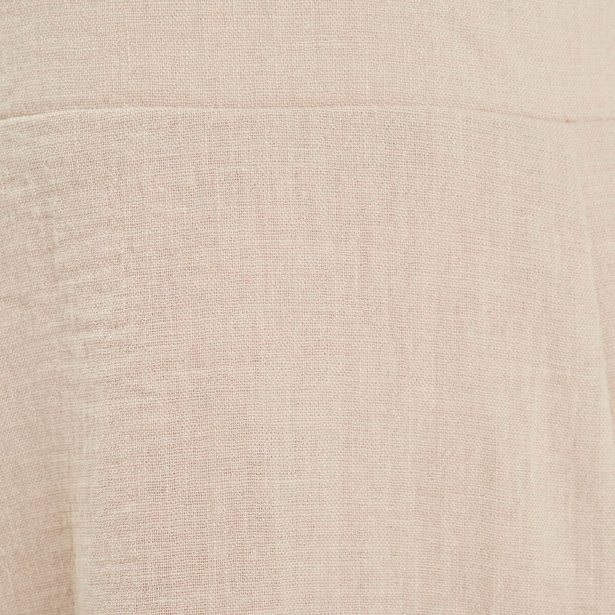 Robe patineuse manches courtes beige femme
