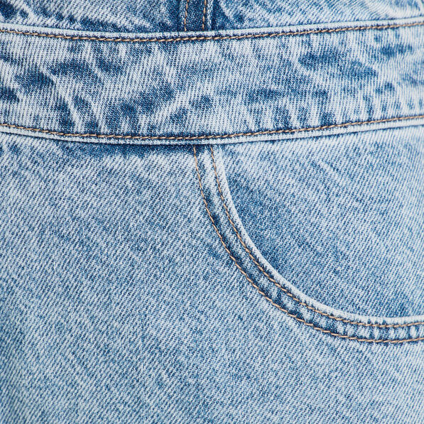 combinaison pantalon en jean denim bleach femme Combinaison pantalon en jean denim bleach femme