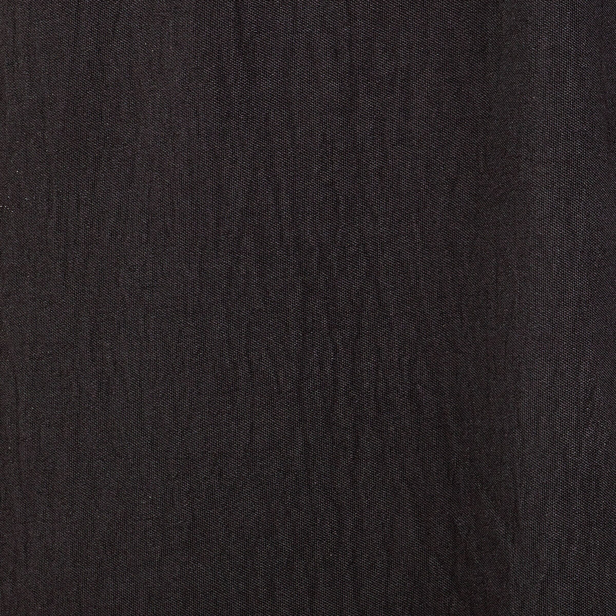 Robe longue évasée cache-coeur noir femme