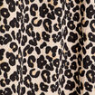 Robe évasée manches courtes sable femme