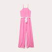 Combinaison rose femme