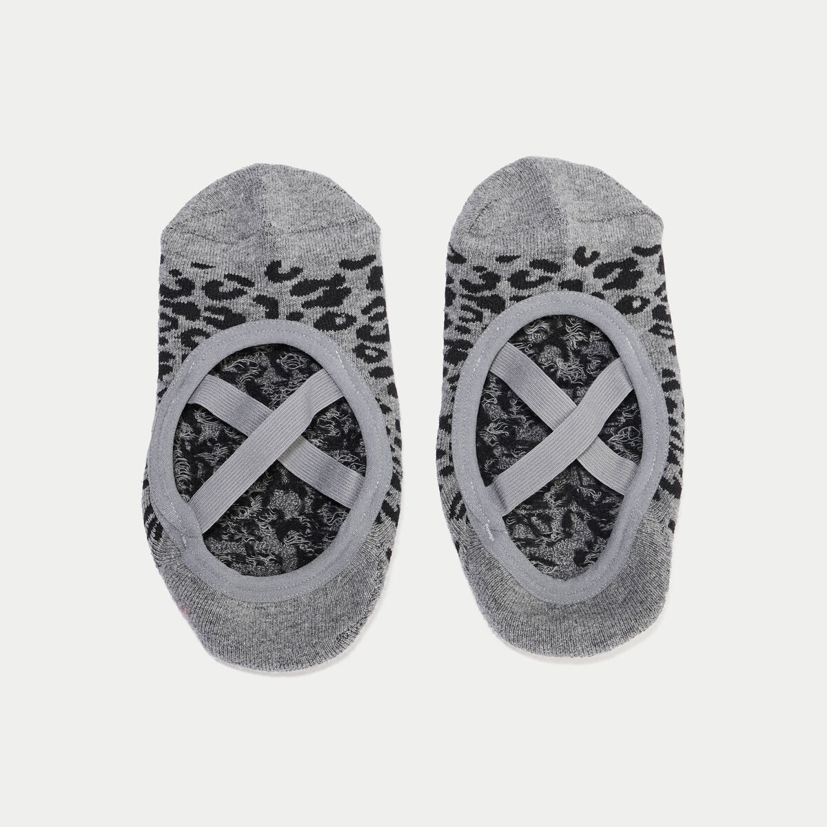 Chaussettes gris fonc&eacute; femme
