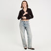 Veste blazer courte noir femme