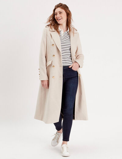 Jeans slim push-up denim brut femme