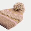 Bonnet taupe femme