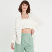 Chemise manches longues contenant du lin ecru femme