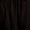 Robe longue &eacute;vas&eacute;e sans manches noir femme