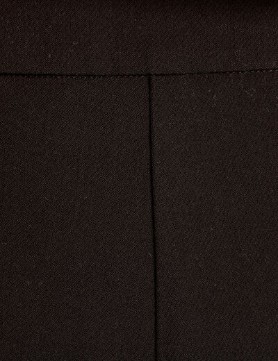 Pantalon slim noir femme