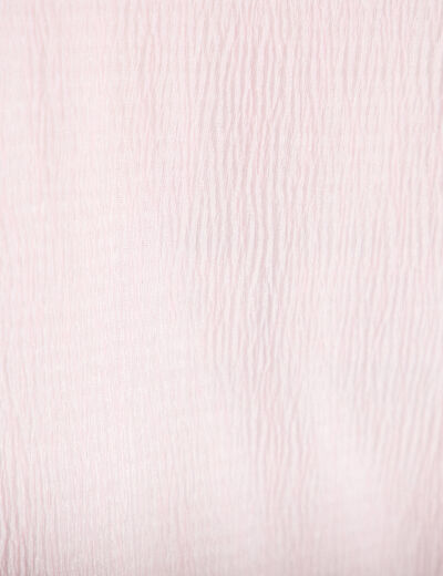 Blouse sans manches pliss&eacute;e rose clair femme