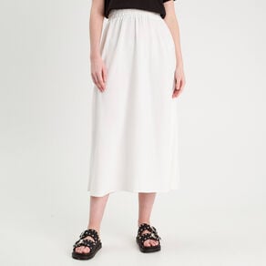 jupe longue evasee ecru femme Jupe longue évasée ecru femme